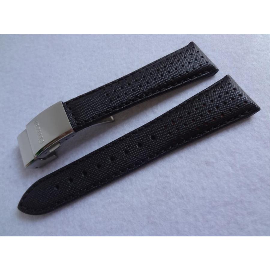 Citizen 純正 腕時計ベルト 23mm AS4025-08E 等用バンド 黒色 ブラック