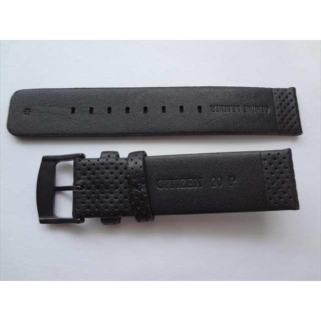 ☆在庫有 Citizen 純正ベルト 20mm AW0015-08E用レザーバンド 59