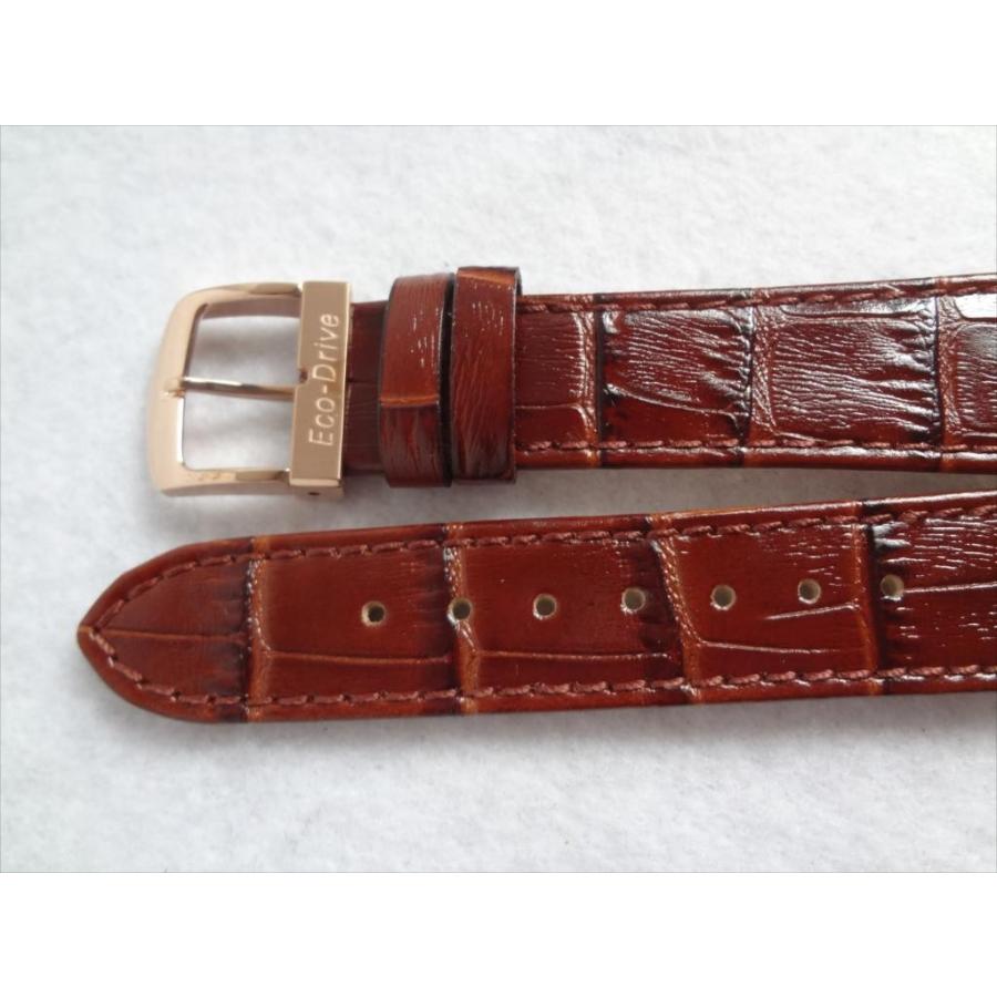 CITIZEN エコドライブ 革ベルト シチズン エコ・ドライブ用 CITIZEN Eco Drive にぴったりの時計