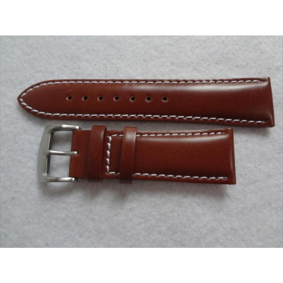 Citizen 純正 コードバン バンド 23mm CB0134-00E用 腕時計ベルト 茶色