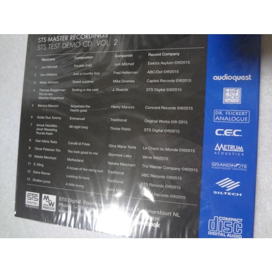 STS Digital STS TEST DEMO CD  テスト デモ CD Volume 2  Joni Mitchell, Don Williams, Molly Johnson, Monica Mancini |  | 01