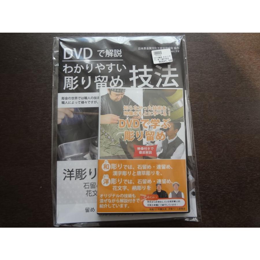 確認用！彫金と宝石の彫り留め技法
