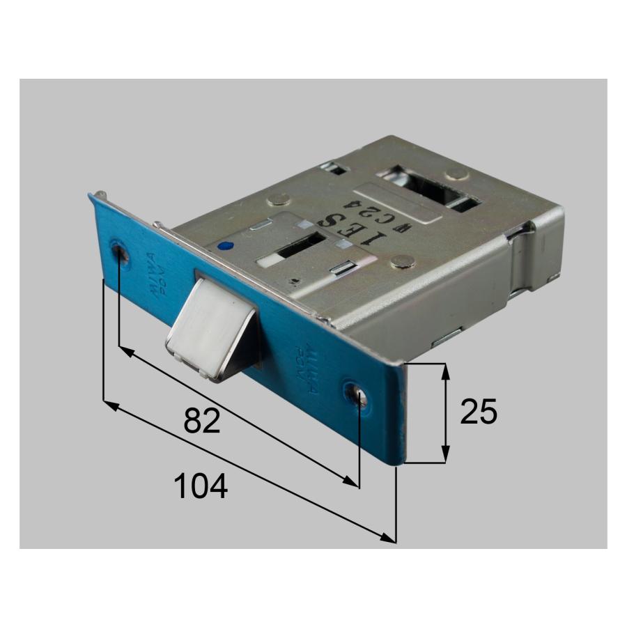 リクシル(新日軽) A8DL1691 空錠ケース（プッシュプルハンドル用