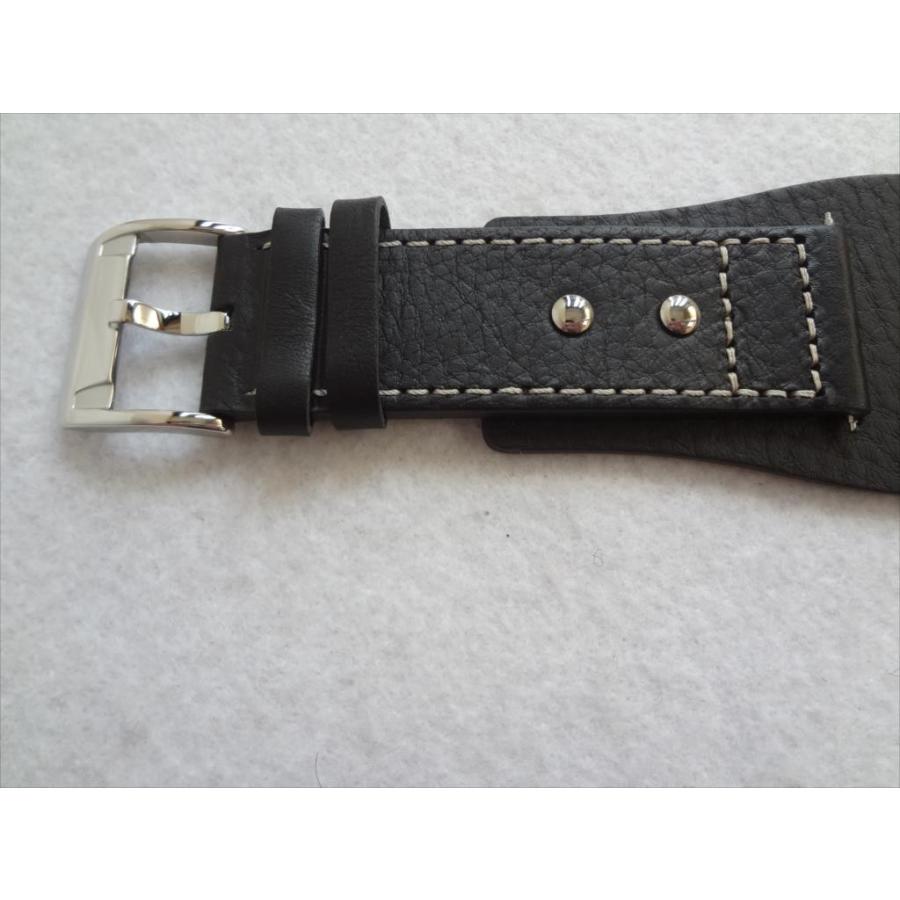 Fossil フォッシル 純正 ベルト AM3696 用 台座タイプ 24mm レザー