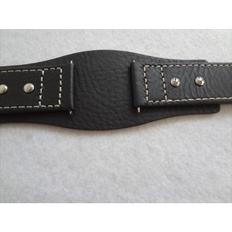 Fossil フォッシル 純正 ベルト AM3696 用 台座タイプ 24mm レザー