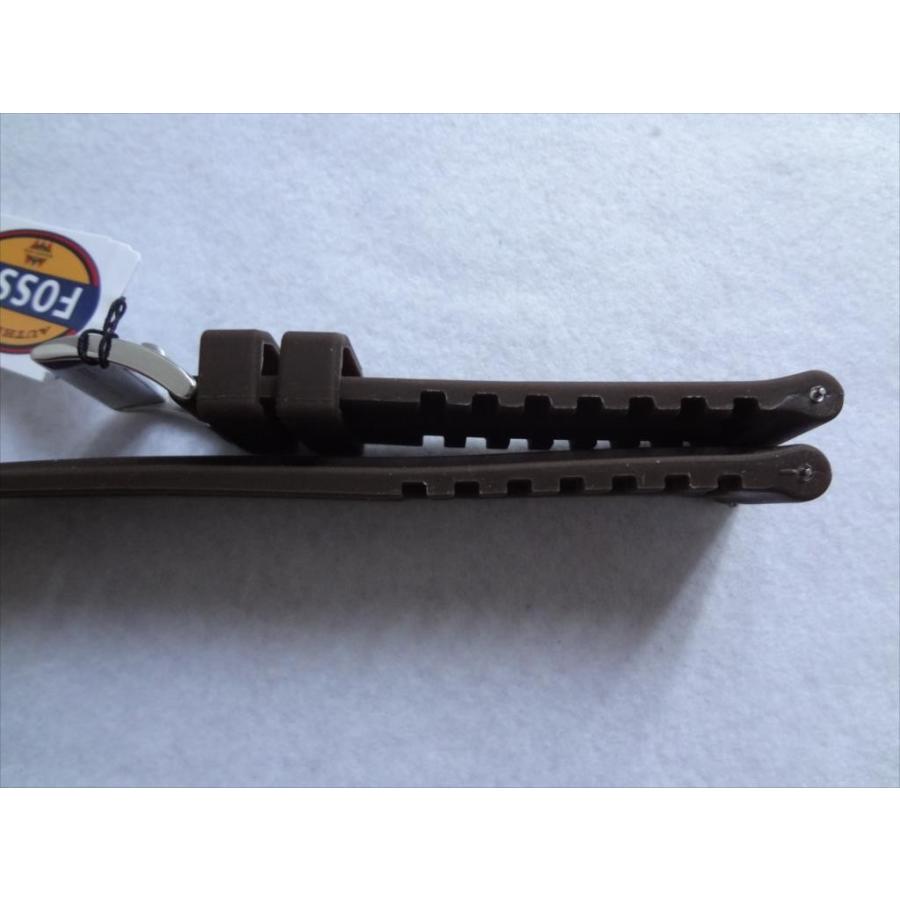 Fossil 純正 シリコンバンド 22mm 腕時計 ベルト 茶 茶色 フォッシル |  | 02