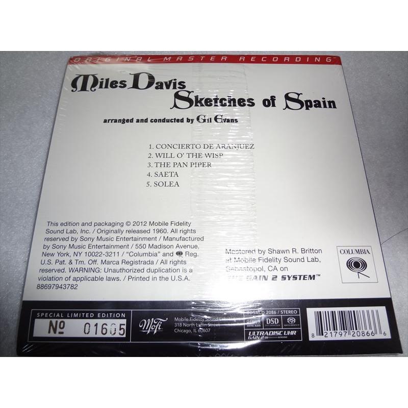 SACD Miles Davis Sketches Of Spain/gil evans｜ecwide｜03