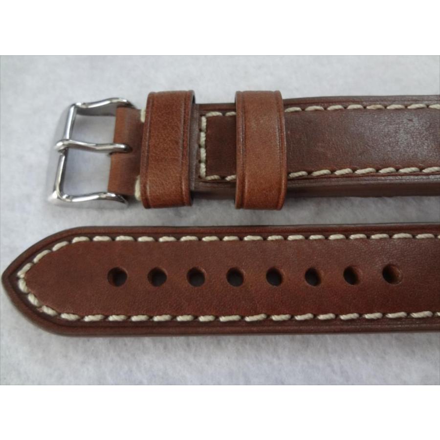 MK様商品　☆ビンテージVintage 20mm　革 ベルト☆ 腕時計バンド 茶 20mm 本革 カーフスキン レザーベルト 茶色 ブラウン