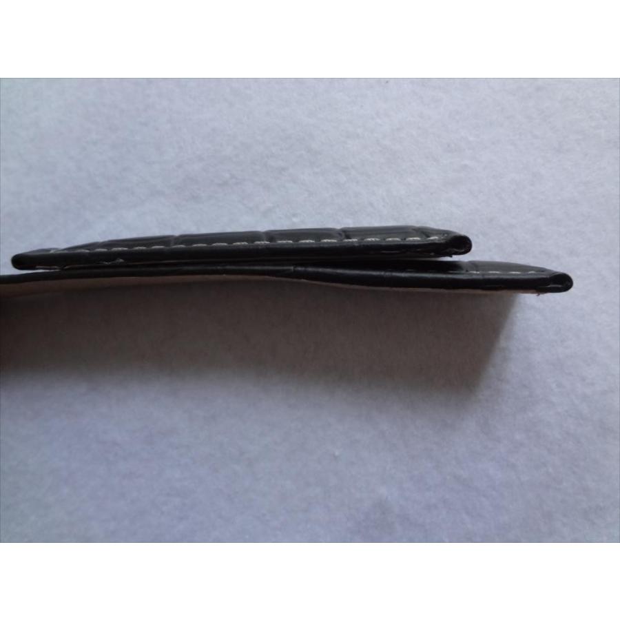 ブライトリング用 腕時計レザーベルト 本革 バンド 20mm 黒色 ブラック