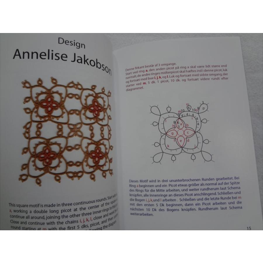 Tatting lace タティングレース 洋書 WIR OCCHELN ZUSAMMEN : パーツ