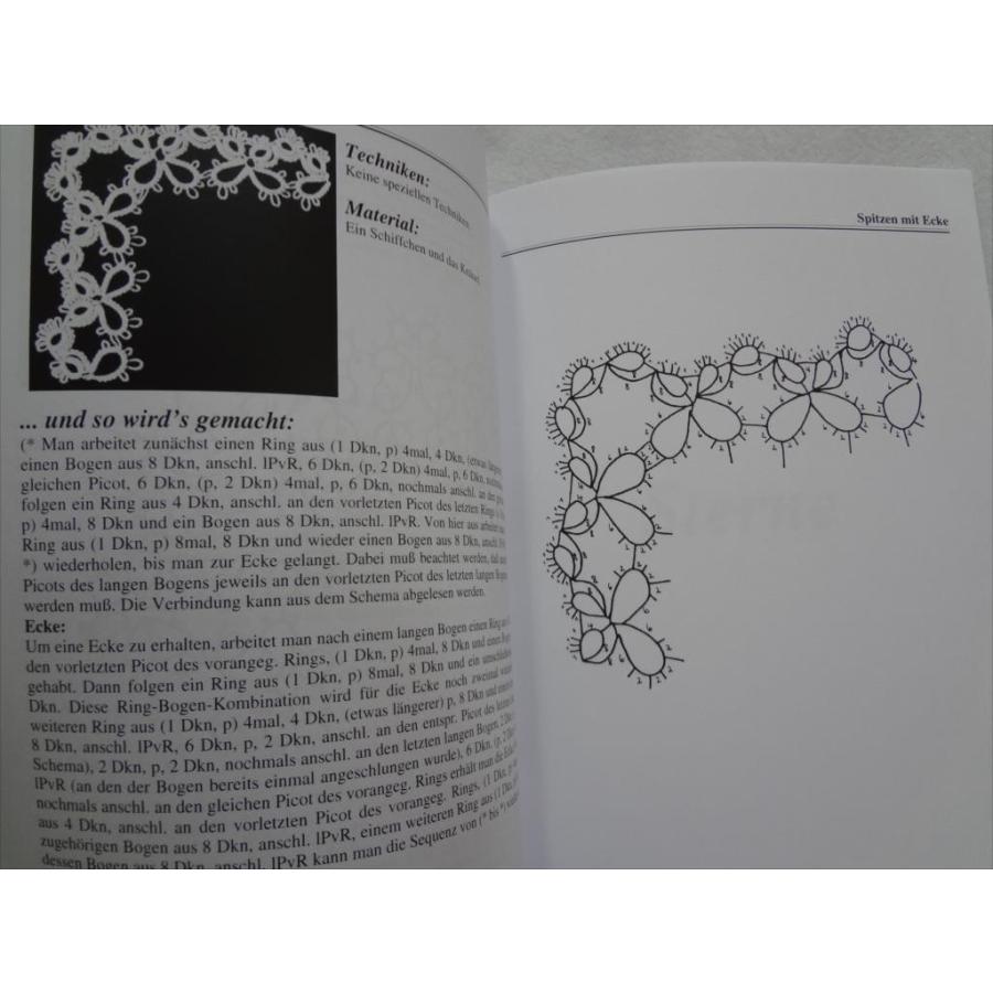 Tatting lace タティングレース 洋書 Occhi Mustersammlung : パーツ