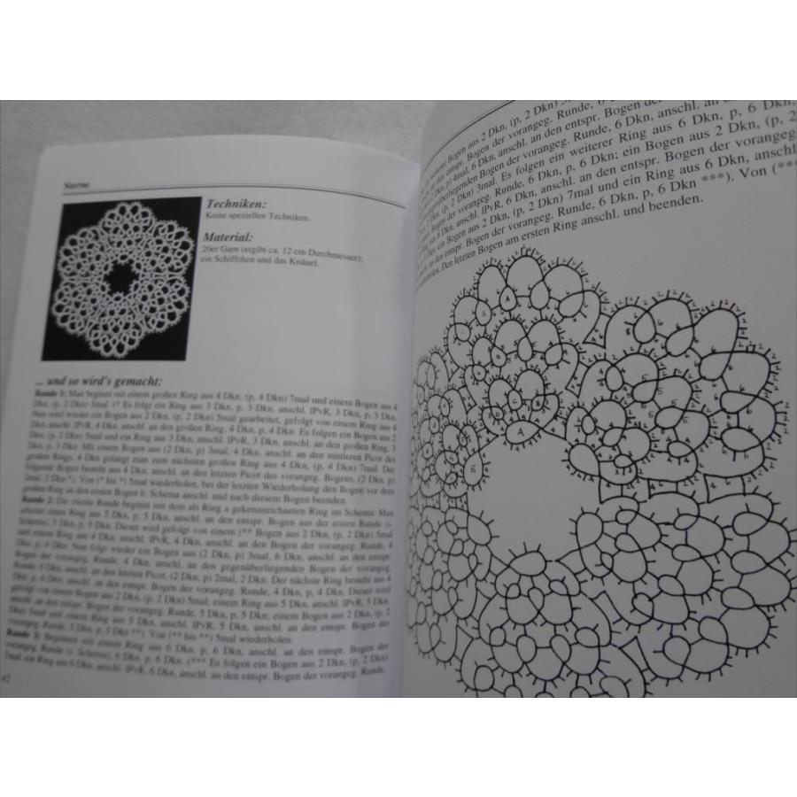 Tatting lace タティングレース 洋書 Occhi Mustersammlung : パーツ
