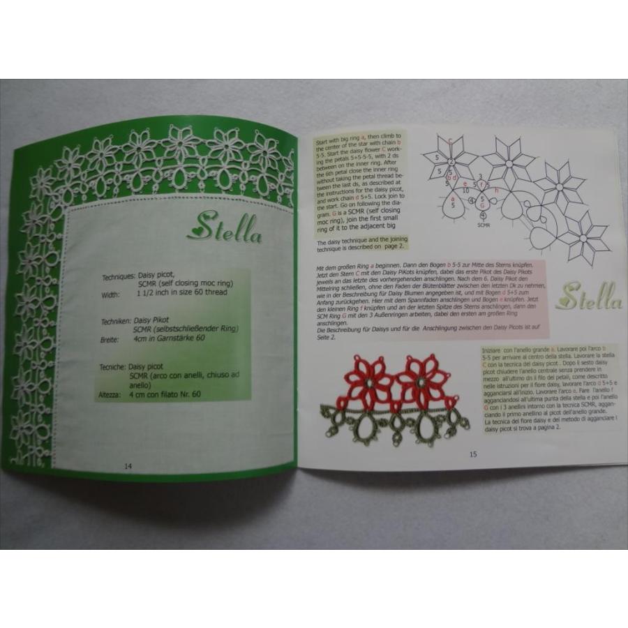 Tatting lace タティングレース 洋書 FANTASIA 3 Iris Niebach
