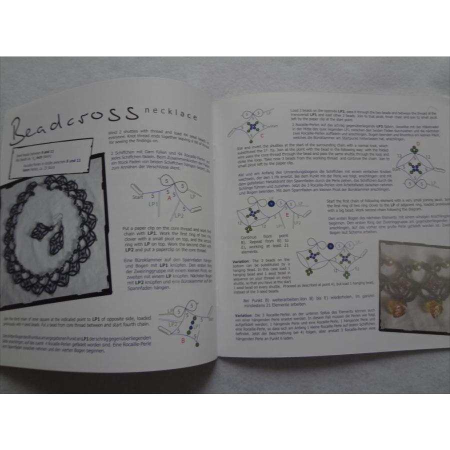 Tatting laceタティングレース洋書just for fun tatted jewelry