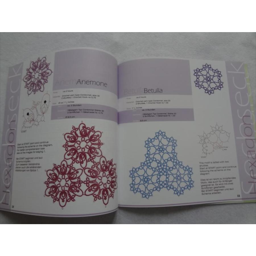 Tatting lace タティングレース 洋書 FANTASIA 1 Iris Niebach