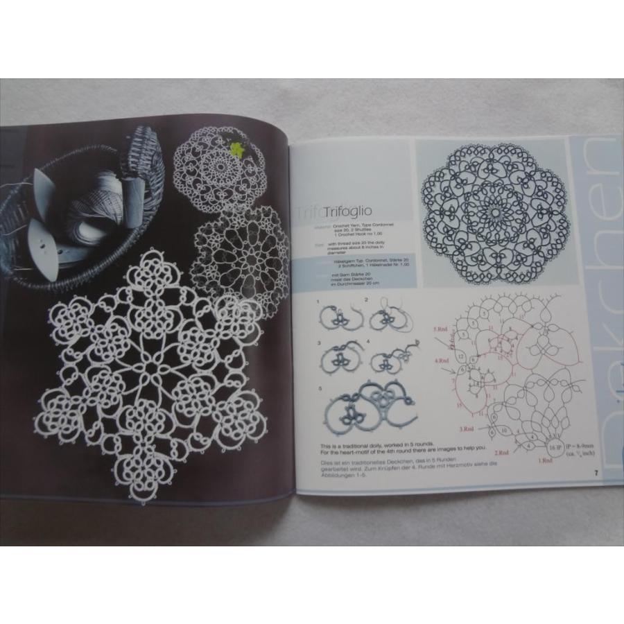 Tatting lace タティングレース 洋書 FANTASIA 1 Iris Niebach