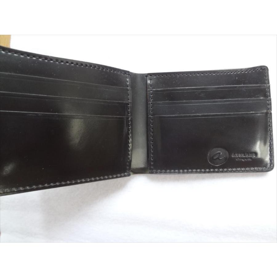 Ashland コードバン 黒 財布 Leather Johnny the Fox ホーウィン