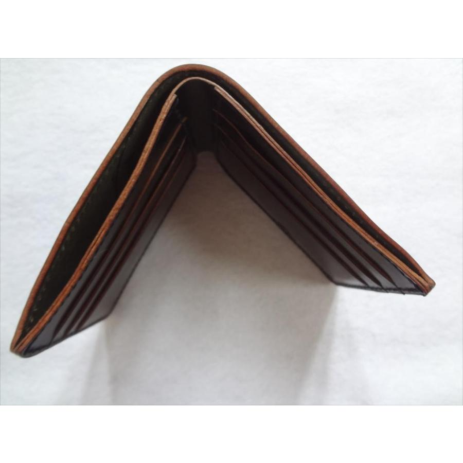 Ashland コードバン 黒 財布 Leather Johnny the Fox ホーウィン