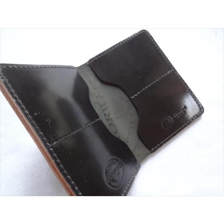 Ashland ホーウィン Horween コードバン 財布 黒 ブラック Fat Herbie