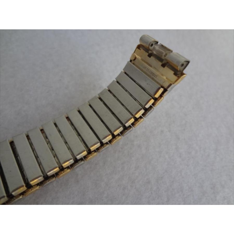 Swatch 腕時計用ステンレスバンド 伸縮タイプ ベルト 17mm シルバー色
