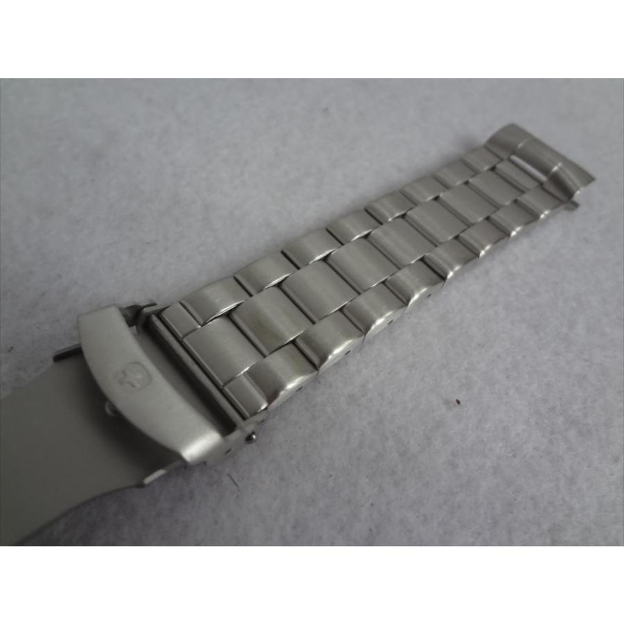 Wenger 純正ステンレスベルト 22mm 01.1843.106用 腕時計バンド