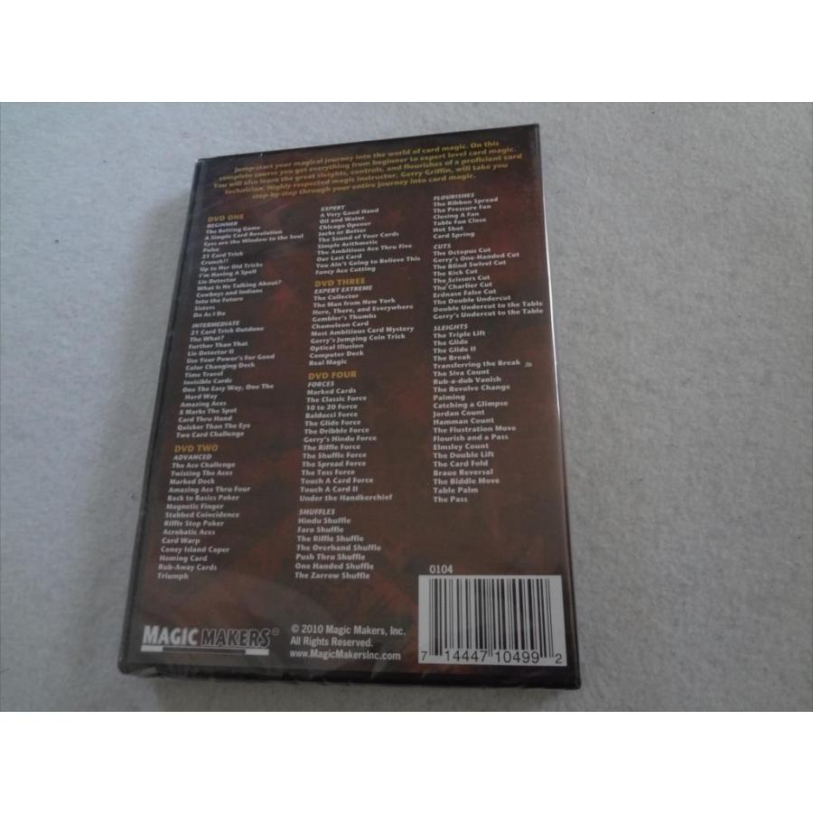 手品 4枚組 DVD Complete Card Magic カードマジック : パーツワイド