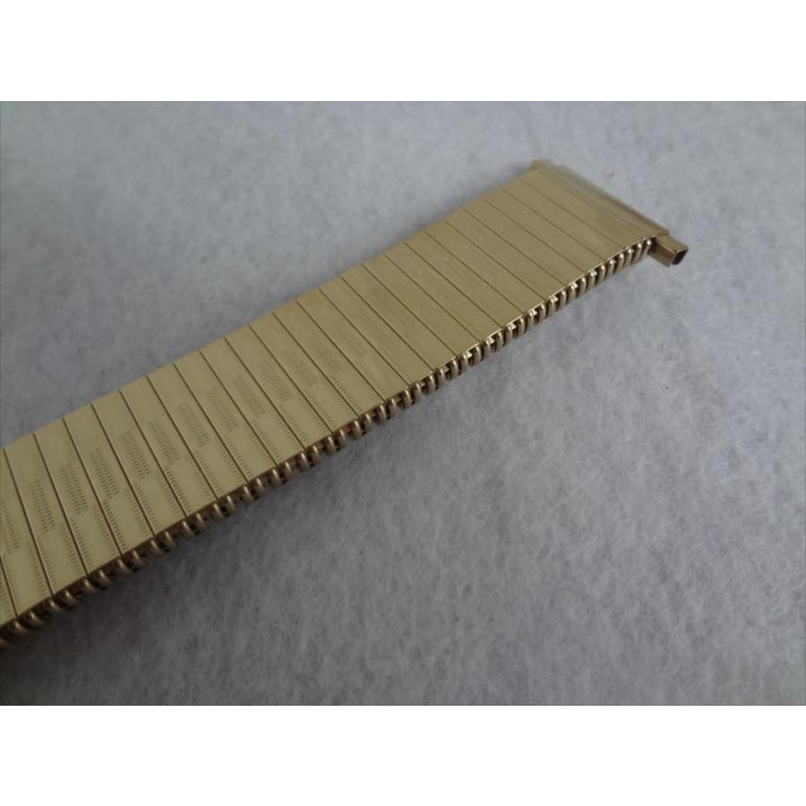 10K GF 　伸縮蛇腹ベルト　ゴールド 18ミリ幅 10K GF 伸縮蛇腹ベルト ゴールド 18ミリ幅 Timex純正ベルト 18mm 伸縮