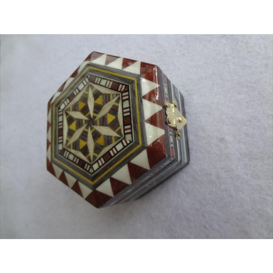 スペイン グラナダ製 タラセア 寄木細工 箱 ケース 螺鈿細工