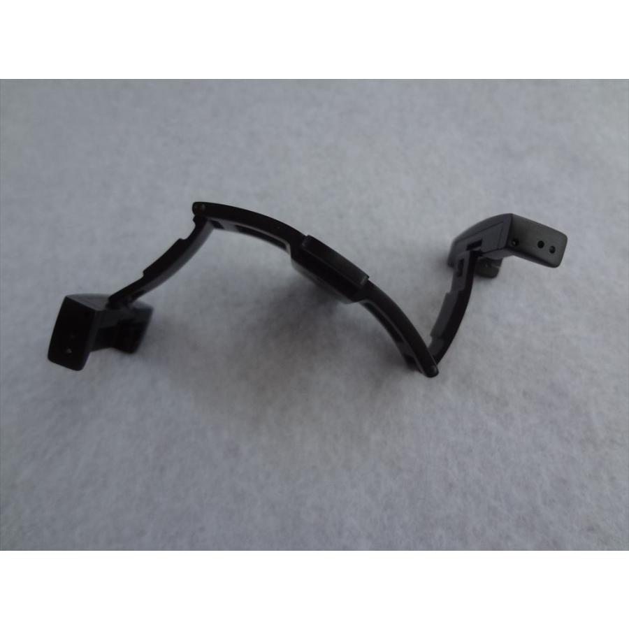 Fortis 純正 ラバーベルト用バックル 黒色 尾錠幅：18mm Black