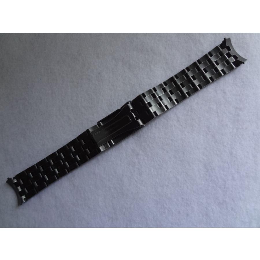 Traser 純正 22mm P67 Officer Pro用 PVD Coating ステンレスバンド 黒