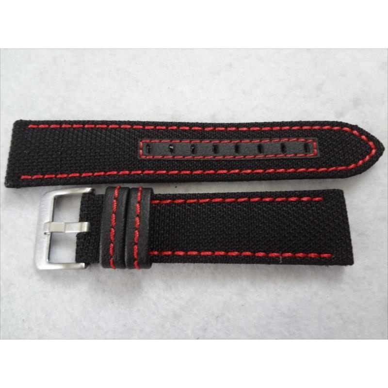 腕時計バンド 22mm 時計ベルト ケブラーKevlar (鋼鉄の約5倍の引っ張り