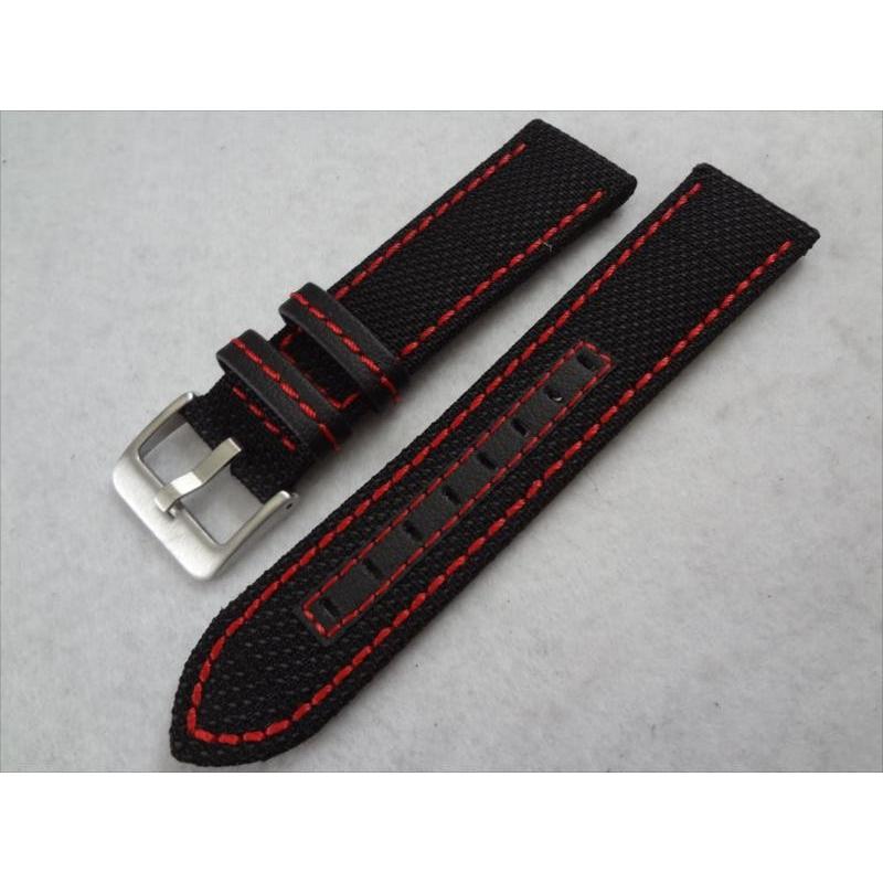 腕時計バンド 22mm 時計ベルト ケブラーKevlar (鋼鉄の約5倍の引っ張り