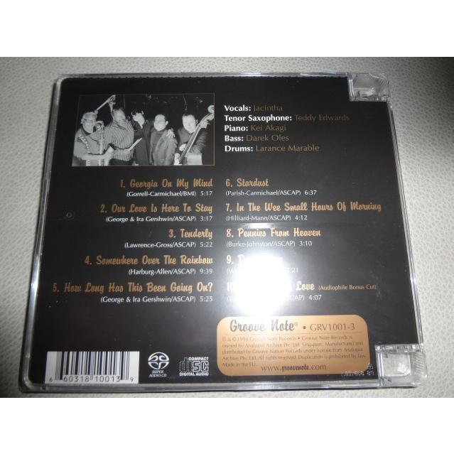 SACD ジャシンタ Jacintha / Here's to Ben:Ben Webster : パーツ