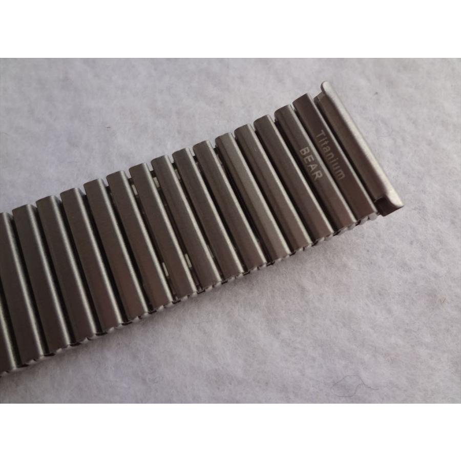 ドイツ製 Bear チタン 20mm 伸縮 蛇腹バンド Titanium チタニウムベルト 1634 |  | 04