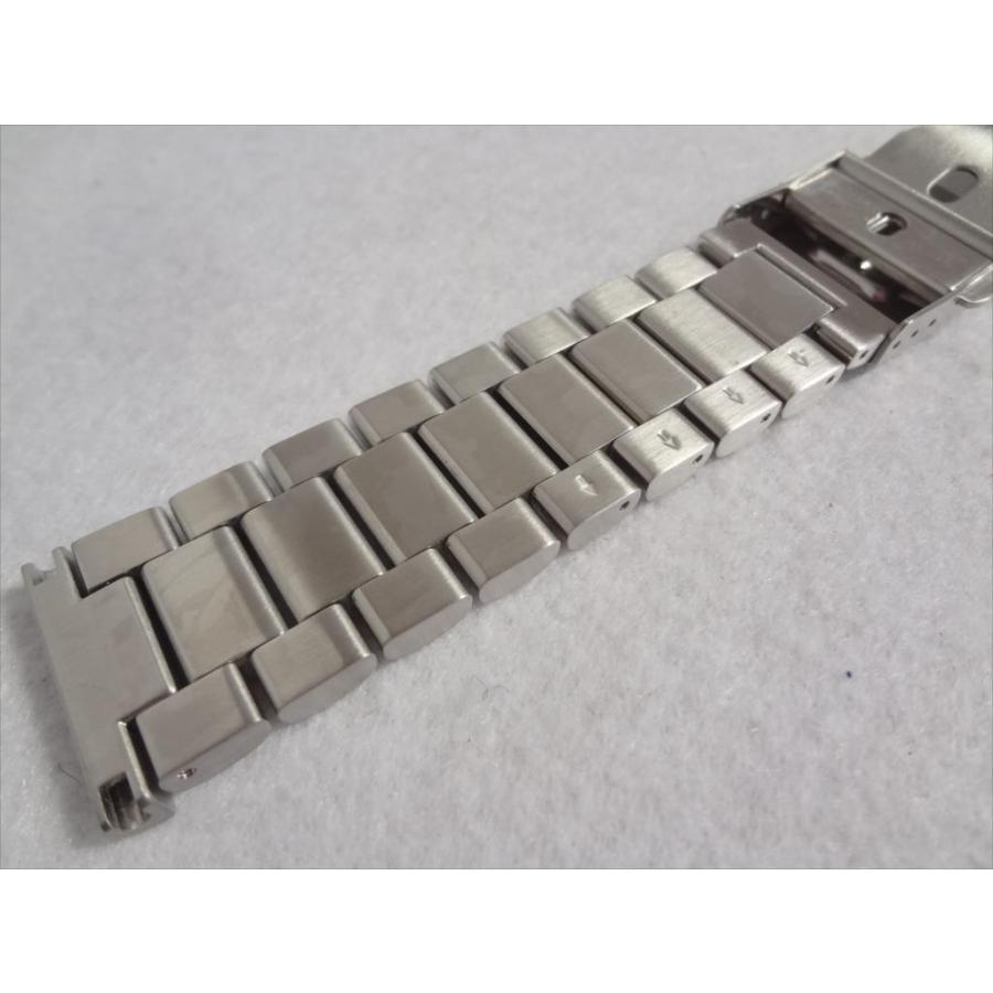 Bear 腕時計バンド 24mm ステンレスベルト 3連 Sporty Oyster Solid Stainless Steel Band バックル:ダブルロック プッシュ式 重厚 |  | 04