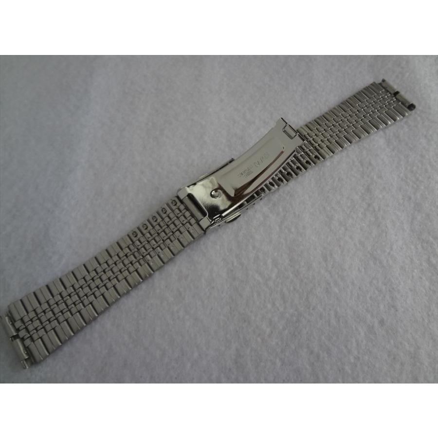 バンビ ステンレスベルト 18mm 腕時計 バンド ブロックワンタッチ