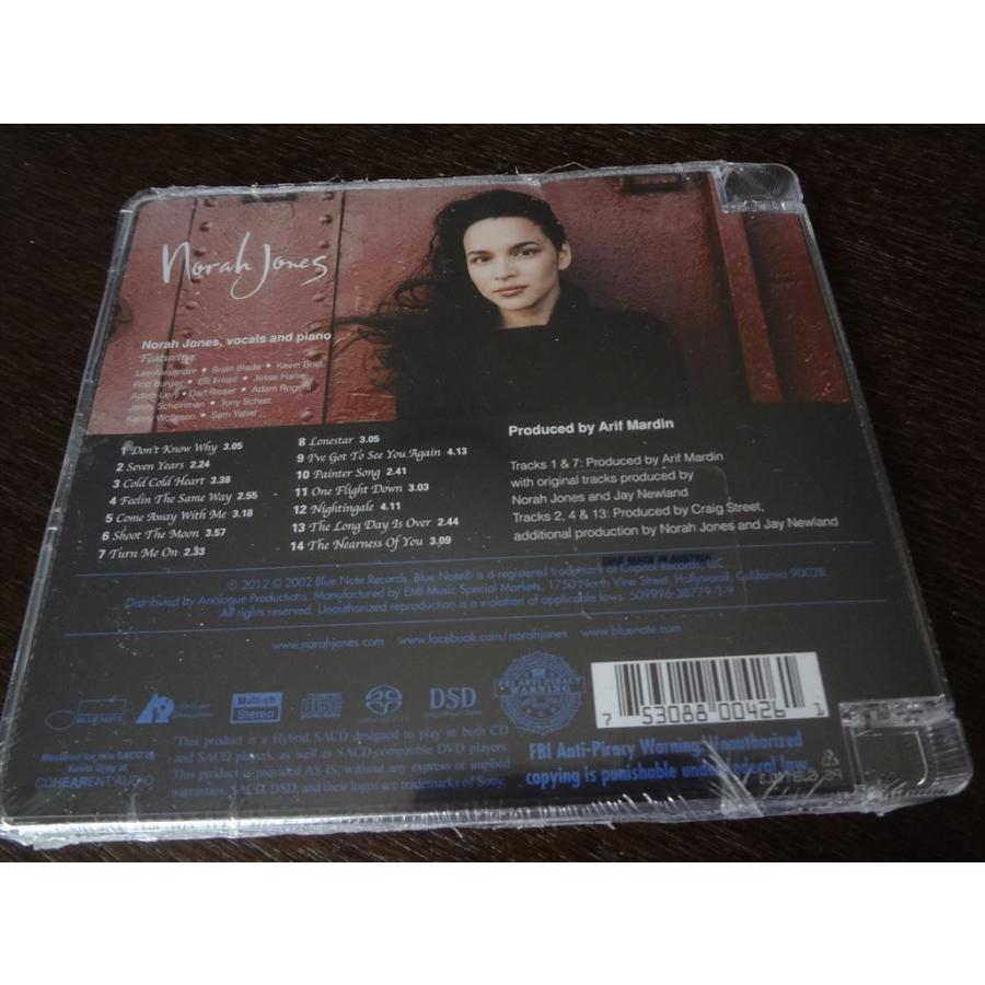 Analogue Productions盤 SACD ノラ・ジョーンズ NORAH JONES / COME AWAY WITH ME |  | 01