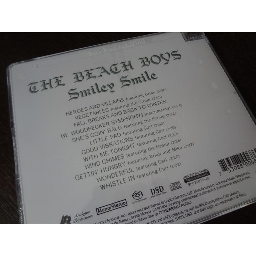 Analogue Productions盤 SACD Beach Boys ビーチボーイズ SMILEY SMILE |  | 01
