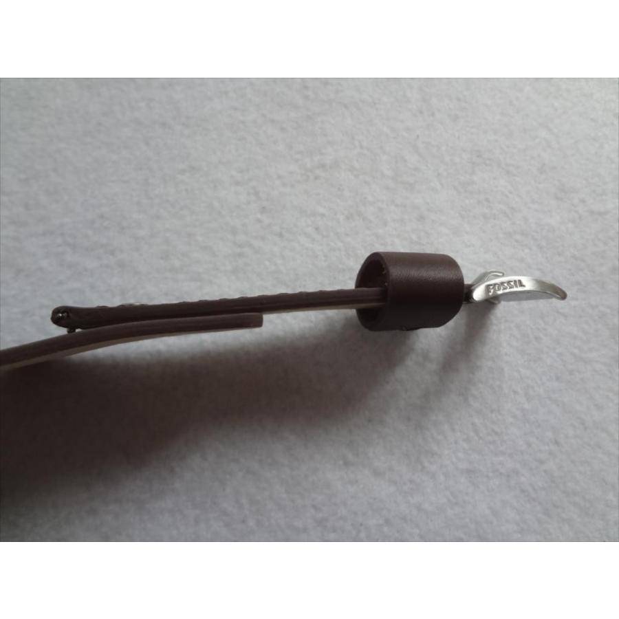 腕時計ベルトセット Fossil フォッシル 純正 ベルト CH2890 用 台座タイプ レザー