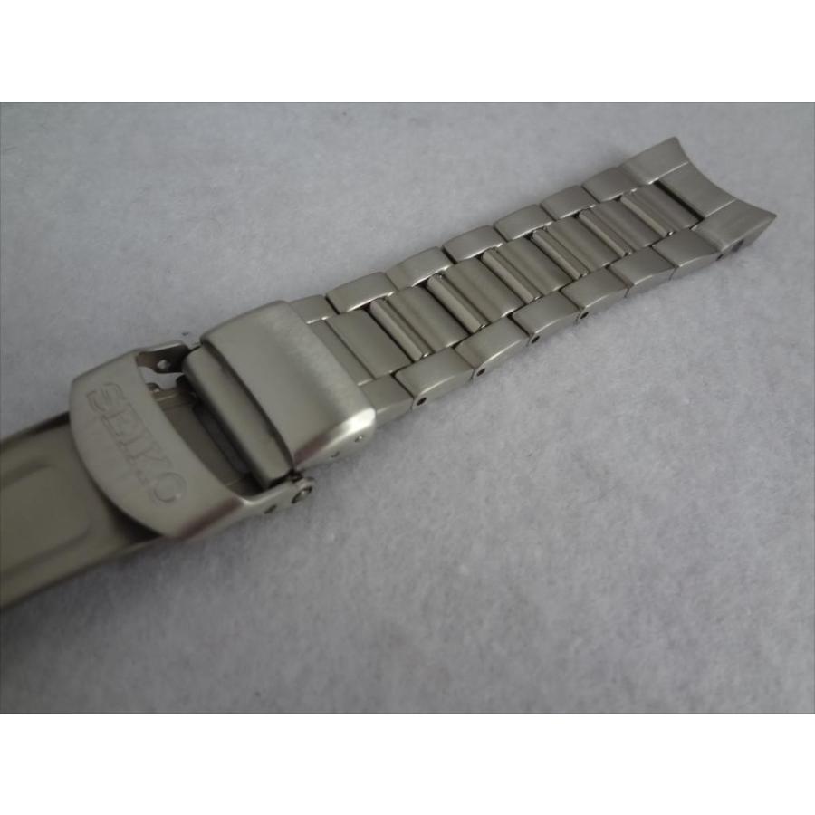 SEIKO 純正 ベルト 7S25-00D0,SBDA001 用 22mm チタニウムバンド