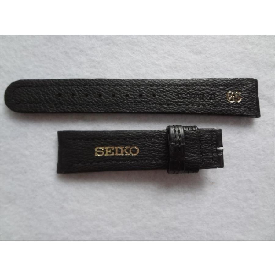 SEIKO GSレザーベルト 黒 グランドセイコーオプションストラップ／オフィシャルストア