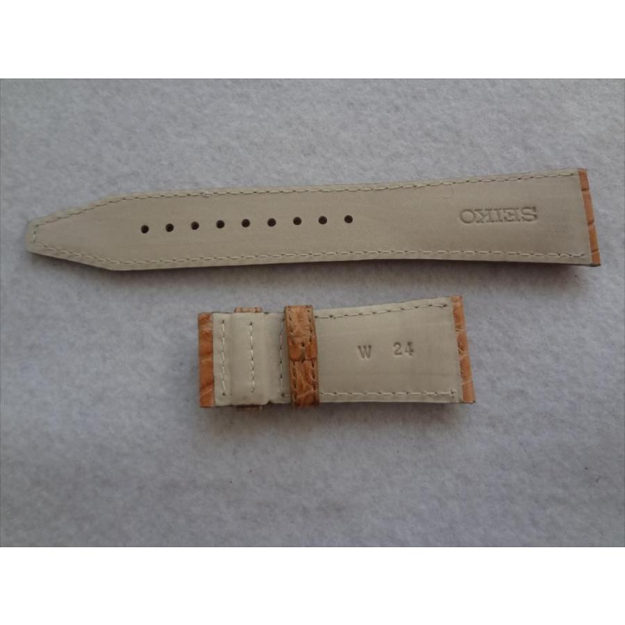 セイコー　ガランテ　純正ベルト　24mm 希少 SEIKO ガランテ 純正 腕時計ベルト SBLA027 用 バンド 24mm