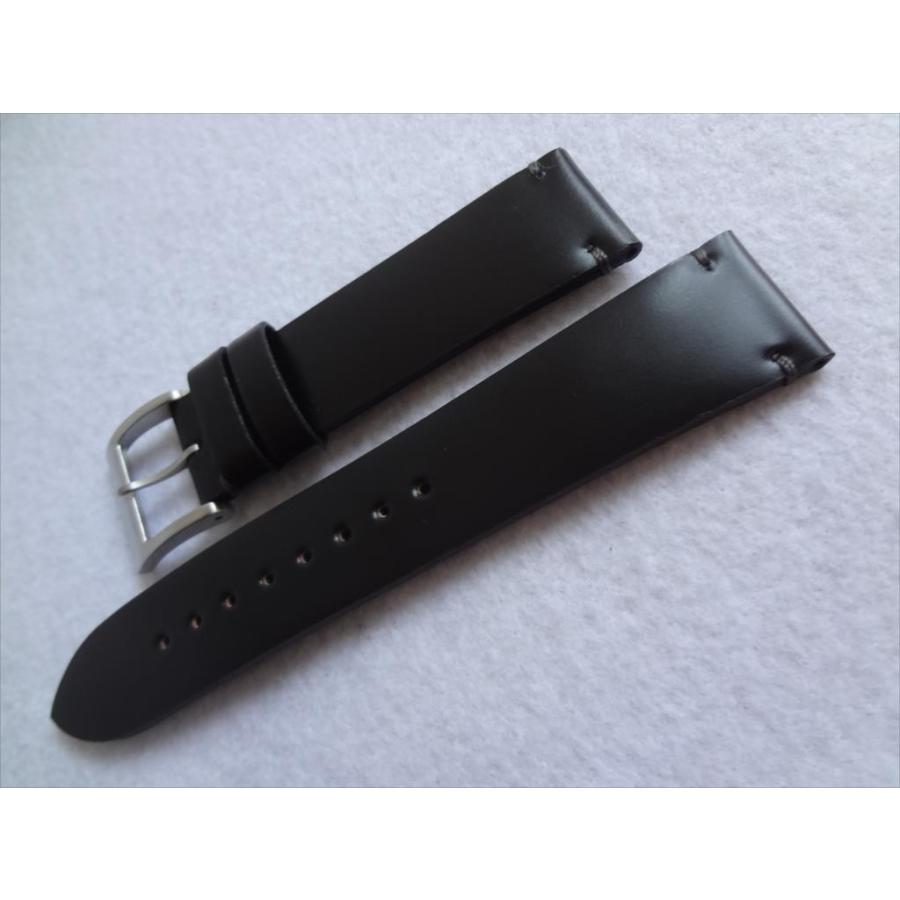【新品56％引き】Seiko 純正　高級コードバン＆Ｄバックル　黒　20mm 新品56％引き】Seiko 純正 高級コードバン＆Dバックル 黒 20mm SEIKO