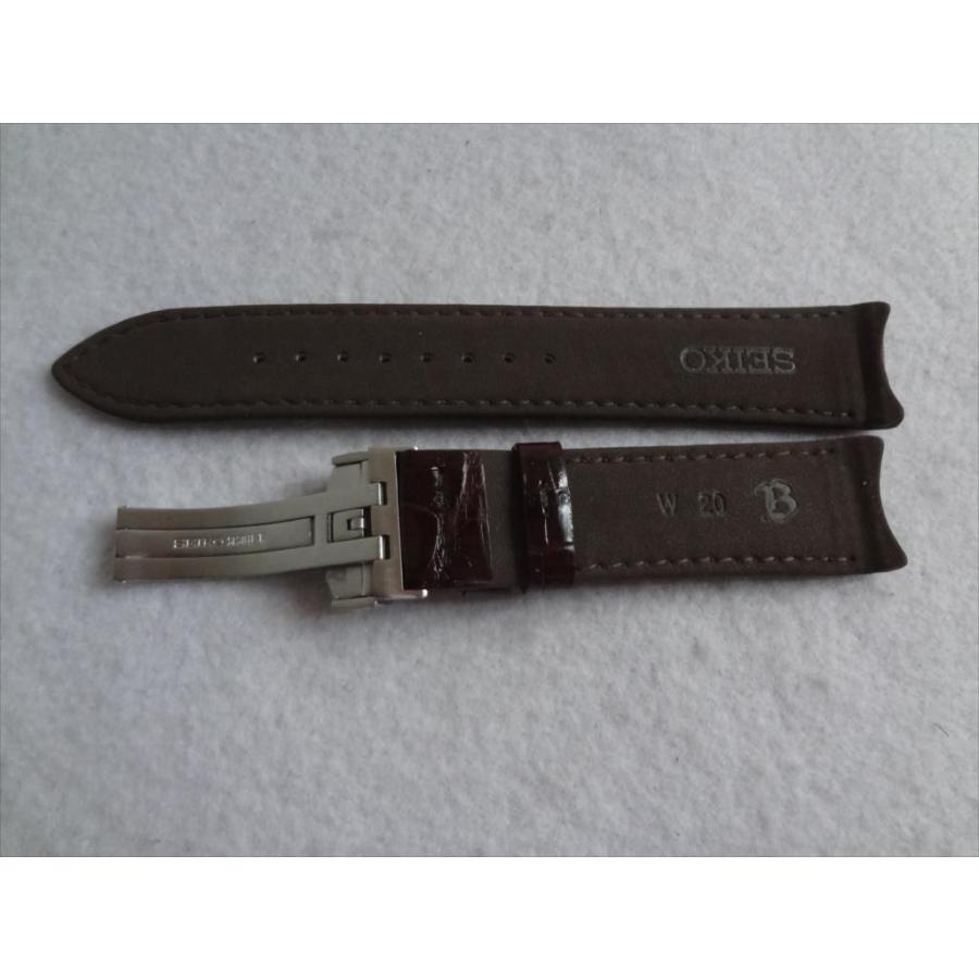 SEIKO 純正 バンド ブライツ SAGL005 用 クロコダイル革 レザー