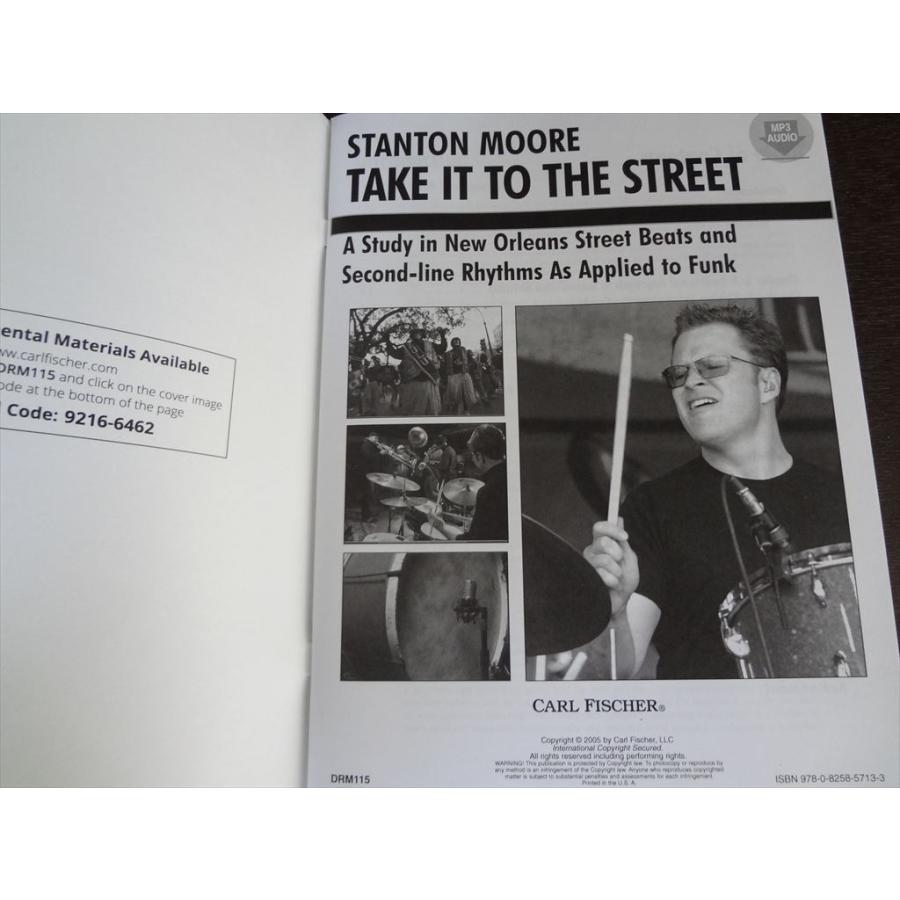 輸入楽譜 スタントン・ムーア Stanton Moore Take it to the street