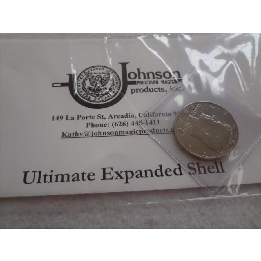 johnson products Ultimate Expanded Shell コイン 手品 マジック : パーツワイド - 通販 ...