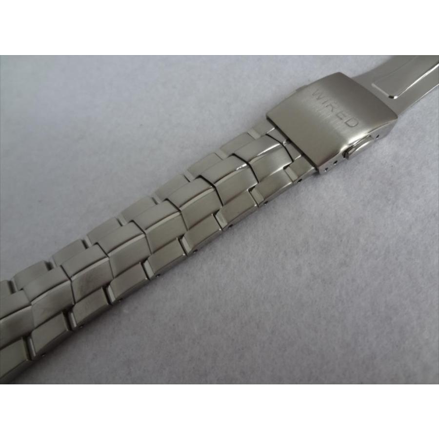SEIKO純正ワイアードWIREDベルトAGBV189用チタニウム腕時計
