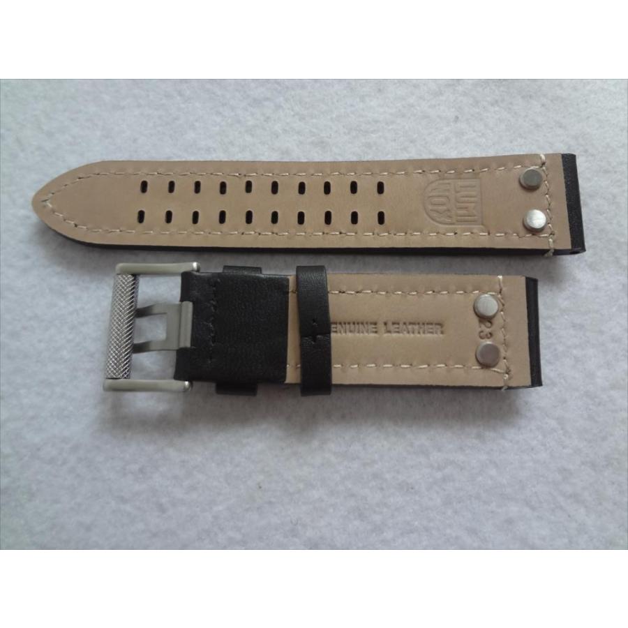 Luminox 純正 レザーバンド FIELD DAY DATE 1820シリーズ 1828 用 23mm