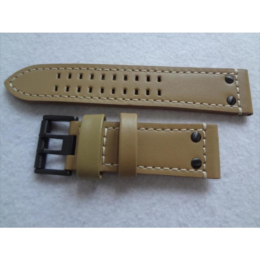 Luminox 純正 レザーバンド 1920 / 1925 1940 用 26mm ベルト 茶 茶色