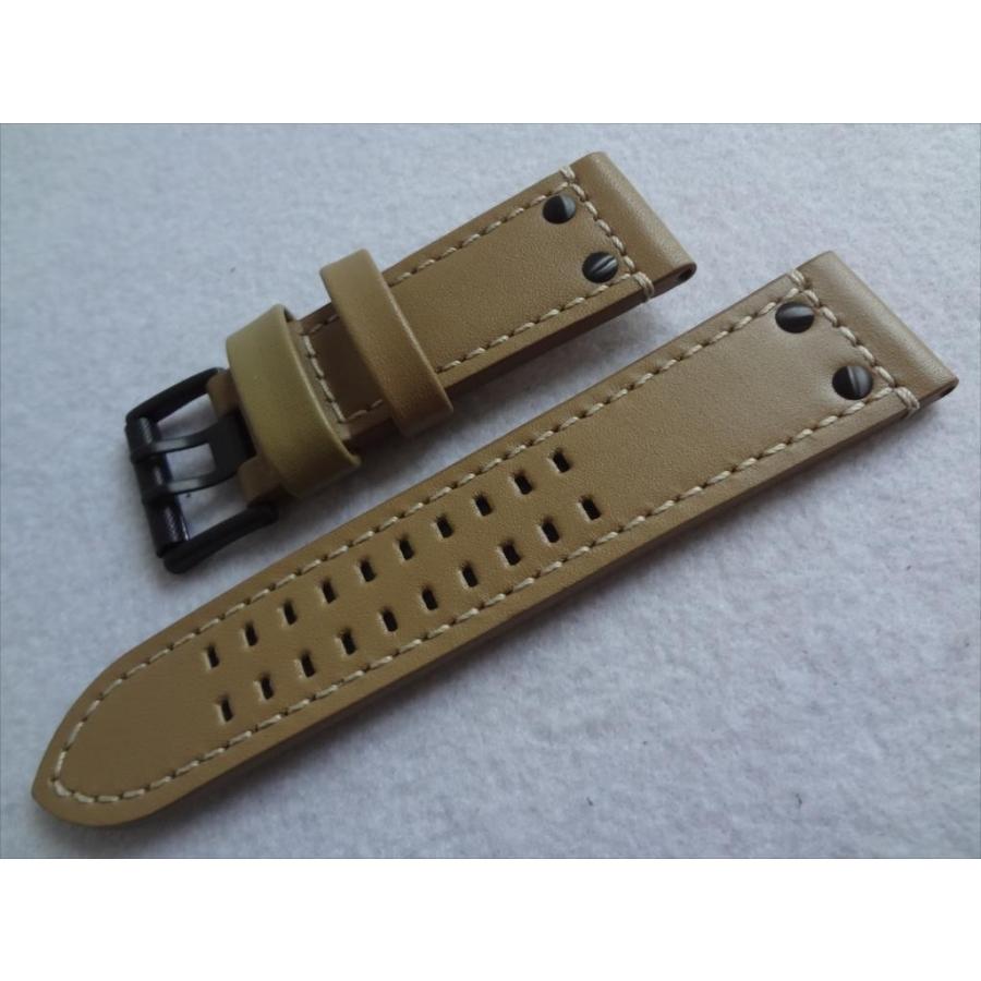 Luminox 純正 レザーバンド 1920 / 1925 1940 用 26mm ベルト 茶 茶色
